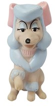 Vintage Oliver &amp; Company Georgette Finger Puppet Figure Disney 1988 Poodle - $7.87