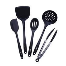 GreenPan 5 Piece Cooking Utensil Set, Flexible Nonstick Silicone, Stain-... - $64.99