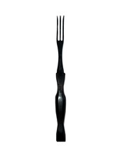 Cutco 1726 KC Turning Fork 3 Tine Meat Serving Fork  Brown Handle Pre Owned - $17.15