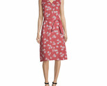 Liz Claiborne Women&#39;s Sleeveless A Line Dress Size XL Floral Dust Cedar ... - $34.82