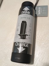 TYLT 24oz Water Bottle 2.0 with Wireless Charging Power Bank - $20.79