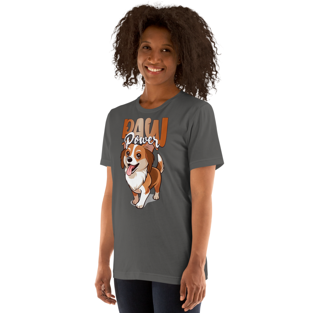 Unisex T-Shirt – Paw Power Asphalt Item image 3