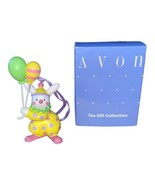 Vintage Avon Easter Bunny Clown Ornament Figurine Balloon Bouquet - £6.29 GBP