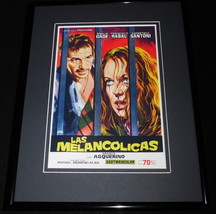 Exorcism&#39;s Daughter Framed 11x14 Poster Display Analia Gade Francisco Rabal - £27.21 GBP