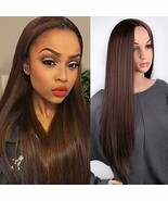SUKRI STRAIGHT WIG 24&quot; BROWN NEW #2 - $9.89