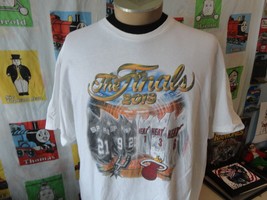 San Antonio Spurs Miami Heat 2013 NBA Finals T Shirt 2XL - £31.31 GBP