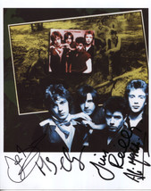 Stiff Little Fingers (Band) FULLY SIGNED 8&quot; x 10&quot; Photo + COA Lifetime Guarantee - £102.29 GBP