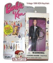 Vintage Barbie Enchanted Evening KEN Keychain by Basic Fun for Mattel 1996 NRFB - £11.67 GBP