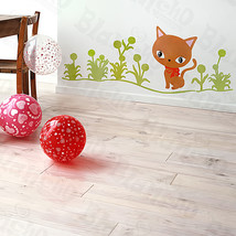 Cat Grass - Large Wall Decals Stickers Appliques Home Decor - £15.25 GBP