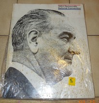 1964 Democratic National Convention Book rare VHTF Lyndon B Johnson LBJ AC - £382.57 GBP