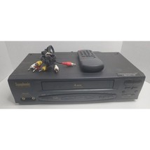 Symphonic SL2940 Mono VHS VCR Vhs Player With Remote and TV Cables - £77.07 GBP