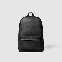 LE The Philos Black Leather Backpack - £118.83 GBP