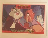 Fievel Goes West trading card Vintage #21 Miss Kitty And Tiger - £1.57 GBP