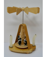 Erzgebirge Expertic GDR German Wood Christmas Windmill Carousel - £31.84 GBP