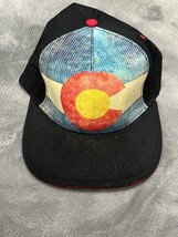 Robin Ruth Colorado Hat Cap Snap Back Black One Size Adjustable - $10.18