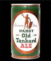 Old Vintage Pabst Beer Can Metal Sign 8x12in  Mancave Garage 1 - $452.20 MXN