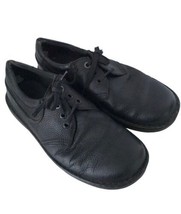 DR. DOC MARTENS Mens Shoes Industrial HAMPSHIRE Black Leather Slip Resis... - £26.42 GBP