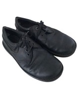 DR. DOC MARTENS Mens Shoes Industrial HAMPSHIRE Black Leather Slip Resis... - £26.54 GBP