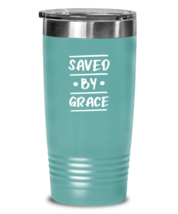Saved by Grace, teal tumbler. Model 60064  - £22.84 GBP