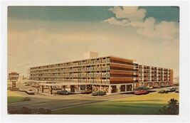 Downtowner Motor Inn Postcard Lakeshore Parkway Lake Charles Louisiana  - $9.90
