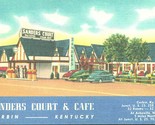 Vtg Linen Postcard - Corbin Kentucky - Sanders Court &amp; Cafe - Unused Q21 - $6.88