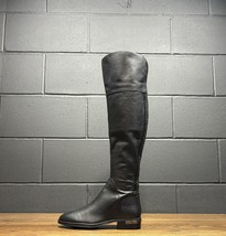 Vince Camuto Black Leather Over The Knee Boots Women’s 6 M - $54.96