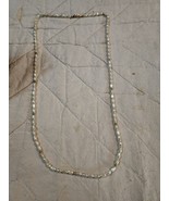 Vintage 24&quot;Freshwater Pearl Single Strand Necklace. Pretty - $33.46 CAD