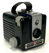 Vintage Kodak Camera Brownie Hawkeye  Flash Model - £14.91 GBP