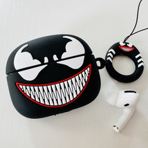 Apple AirPods Pro Case Venom Black Alien Silicone Earphone Cover Protector - $13.95