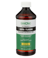 Geri-Care Geri-Tussin Guaifenesin Expectorant Cough Syrup 100mg 16oz Pac... - $39.95