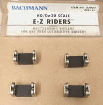 NOB Bachmann w/Ball Bearing Rollers HO/ON30 Scale E Z Riders 42901 - £58.57 GBP