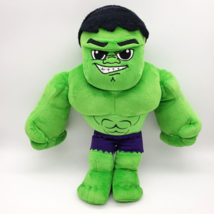 Mattel Hulk Marvel Bash N Brawl 12” Plush w/ Talking &amp; Sounds Read - £7.75 GBP