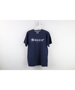 Vintage Nike Boys Large Faded Travis Scott Center Swoosh Soccer T-Shirt ... - $40.55 CAD