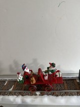 Loading the Sleigh Dept. 56 Animated #52732 37 Inches Long Intro 1998 Retr. 2005 - £94.00 GBP