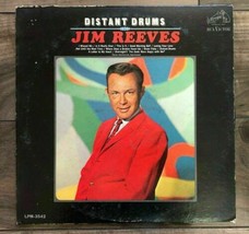 1966 RCA Victor Distant Drums by Jim Reeves LSP=3542 Stereo Vinyl Record &amp; album - £8.46 GBP