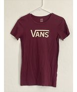 Vans Ladies Tee Shirt Top Snug Fit sz Medium - $19.35 CAD