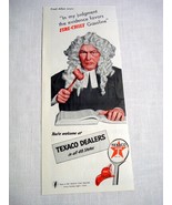 1942 Ad Texaco Fire-Chief Gasoline With Comedian Fred Allen - $12.33 CAD
