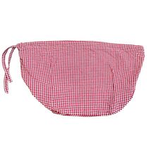 Pottery Barn Kids Sabrina Basket Fabric Liner Red Gingham Square 9&quot;x 9&quot;x... - €12,56 EUR