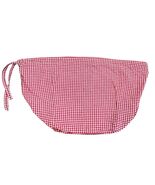 Pottery Barn Kids Sabrina Basket Fabric Liner Red Gingham Square 9&quot;x 9&quot;x... - $14.63