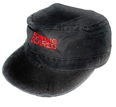2006 RUNNING SCARED Movie PILLBOX HAT, Painter&#39;s Cap Black Paul Walker N... - $9.99