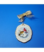 Boehm Northern Cardinals Winter - 2003 Christmas Tree Ornament With Orig... - $8.98