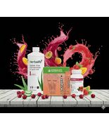 Herbalife Raspberry Tea 3.6 oz +Cranberry Aloe Pint+30 Tropical Force Li... - $222.30 CAD