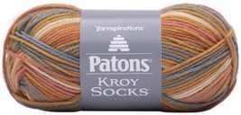 Patons Kroy Socks Yarn Mid Century Stripes 1 Pack of 1 Skein - $619.25 MXN