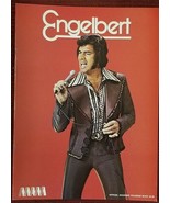 ENGELBERT HUMPERDINCK - VINTAGE 1975 TOUR BOOK CONCERT PROGRAM - MINT MINUS - $14.00