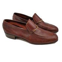 Bally Switzerland Continentals Rezzo II Shoes Slip On Loafers Brown Loafers 10 C - £79.28 GBP