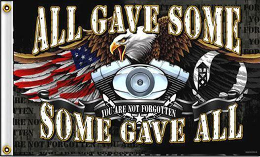 Primary image for ALL GAVE SOME POW MIA MILITARY FLAG wall banner #419 novelty 3x5 sign flag new