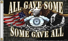 All Gave Some Pow Mia Military Flag Wall Banner #419 Novelty 3x5 Sign Flag New - $9.49