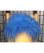 costume wig thing 1 or thing 2 blue fluffy hair wig lower price: - £12.77 GBP