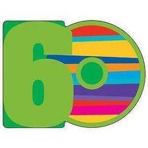 Birthday Stripes Age 60 Invitations (8) - $1.21