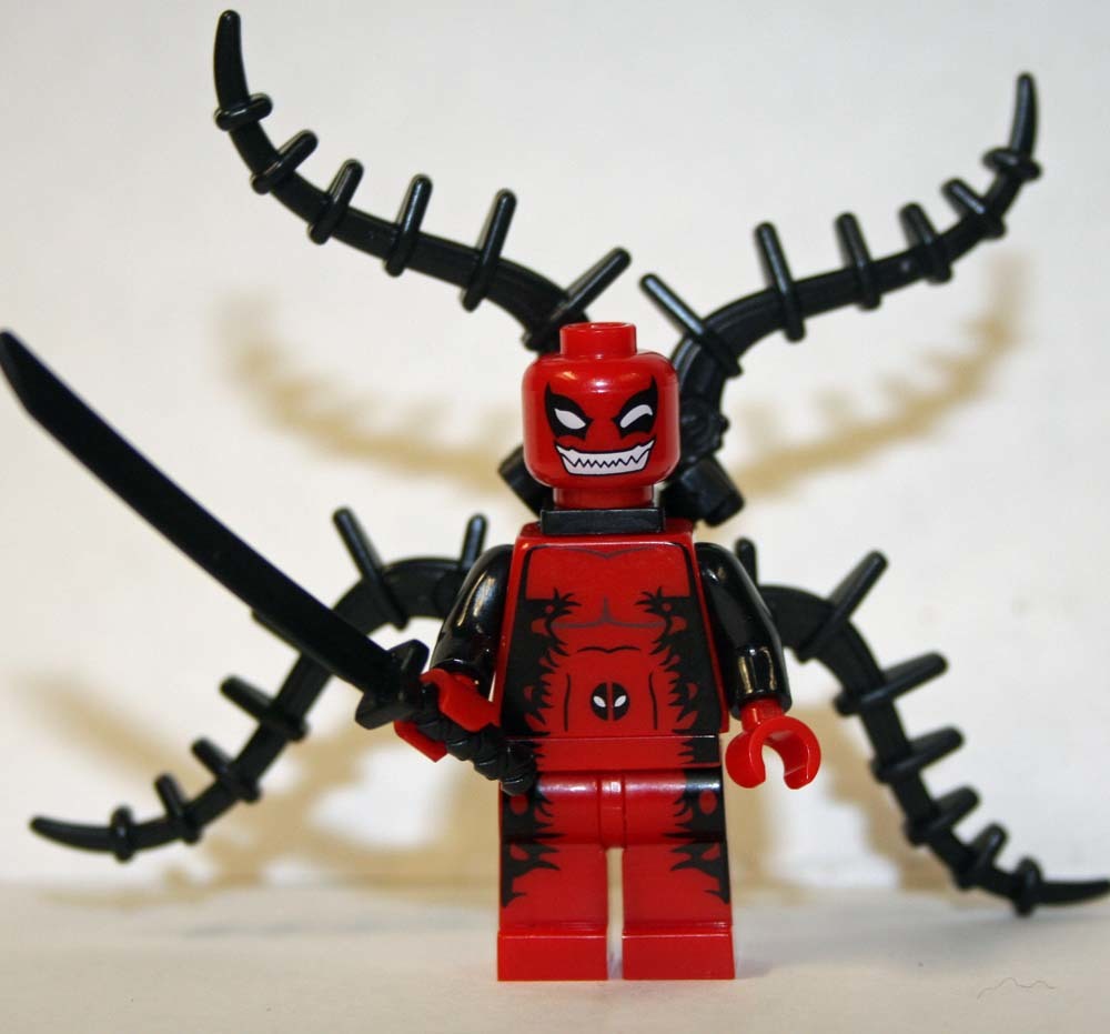 Deadpool Venom Iron-Man Custom Minifigures - $8.24